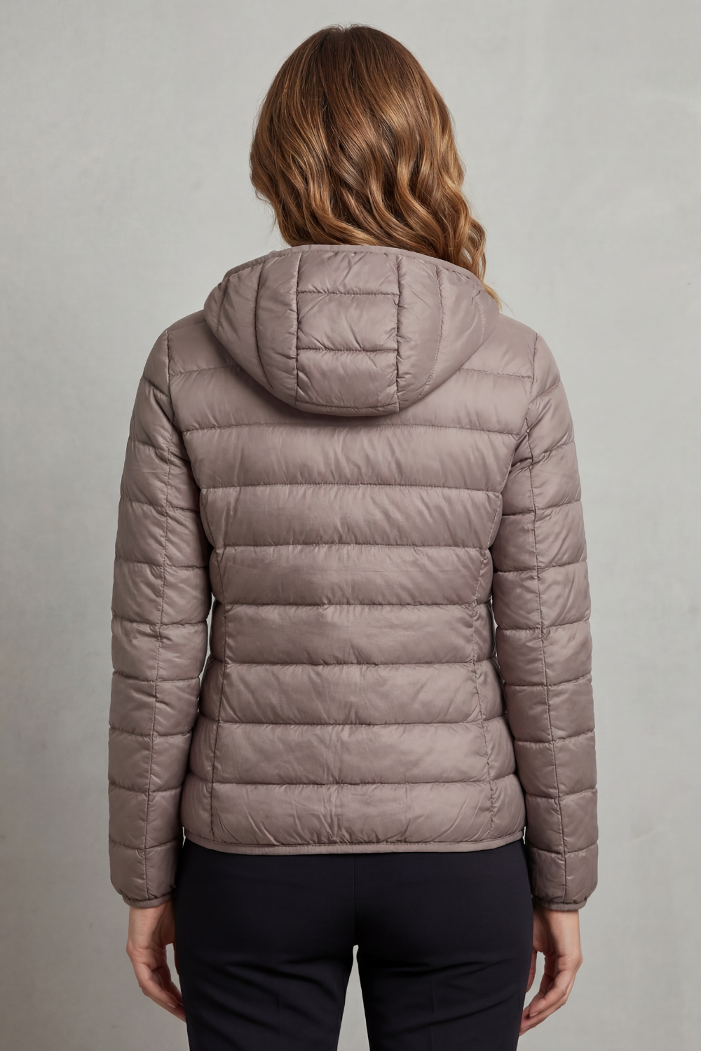 Montarello Women's Hooded Puffer Jacket – Lightweight & Packable