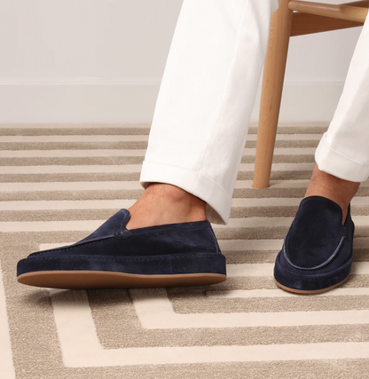 Montarello Men's Suede-Look Loafers