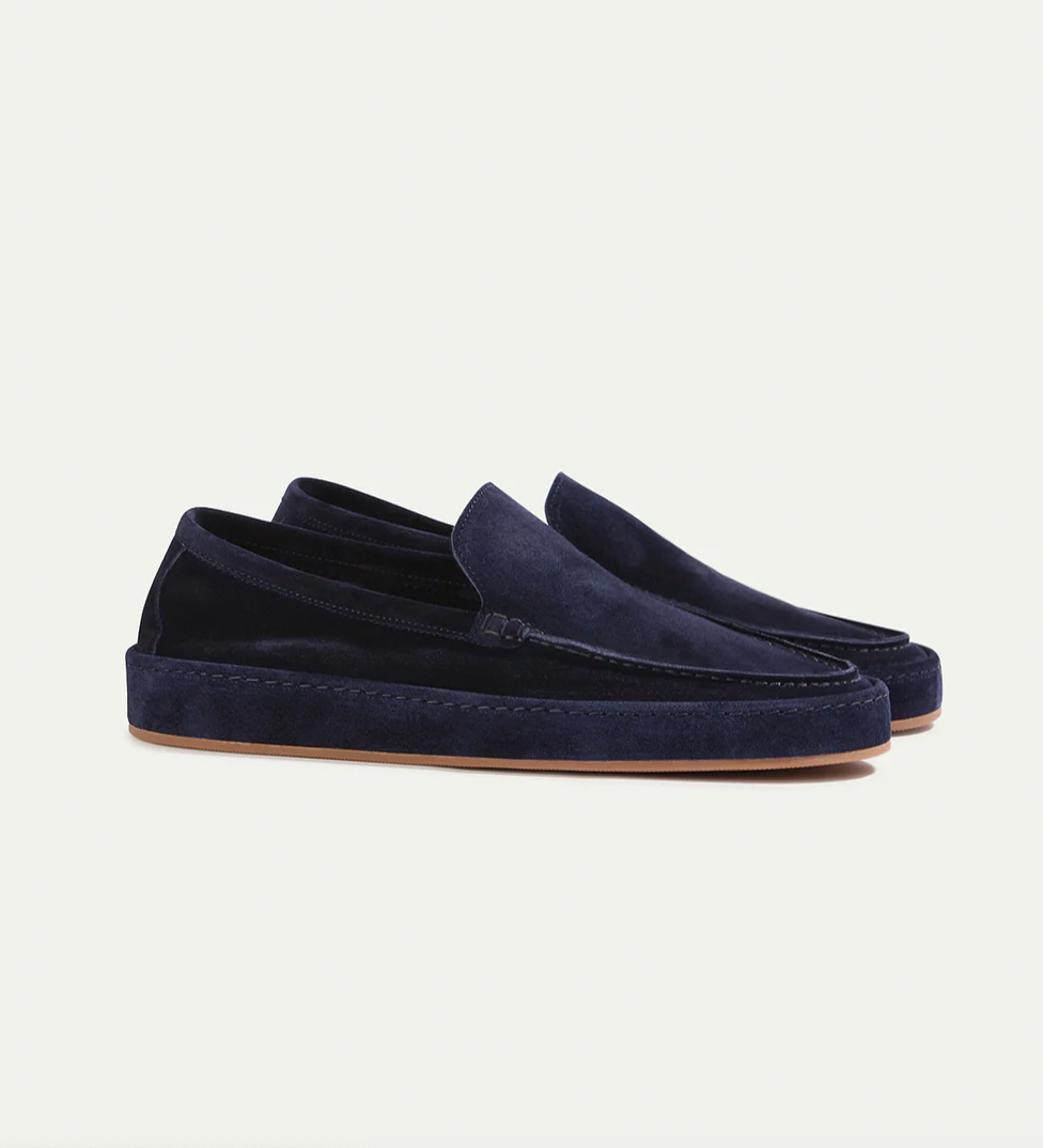 Montarello Men's Suede-Look Loafers
