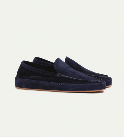 Montarello Men's Suede-Look Loafers