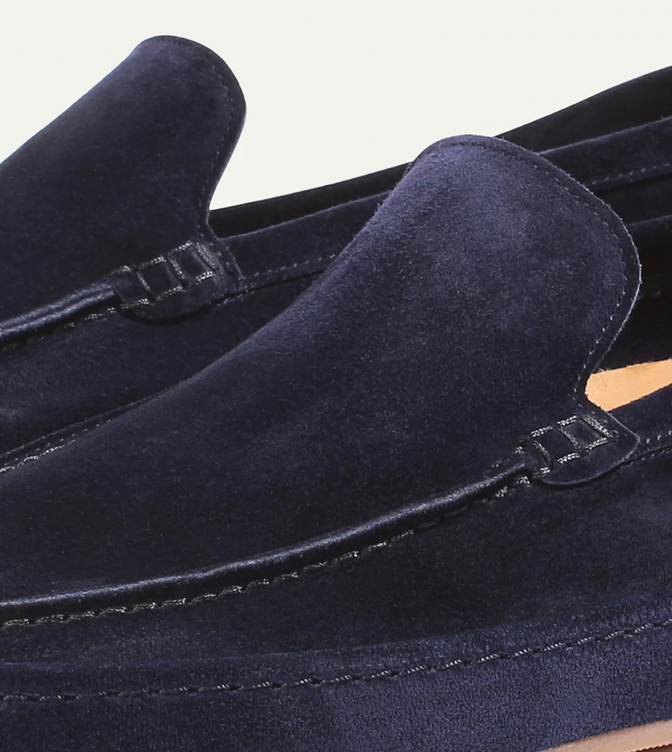 Montarello Men's Suede-Look Loafers