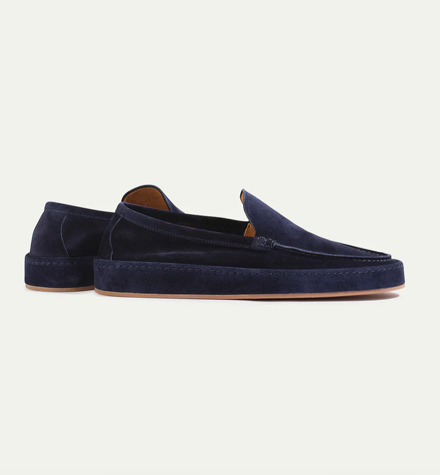 Montarello Men's Suede-Look Loafers