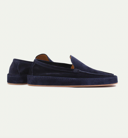 Montarello Men's Suede-Look Loafers