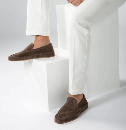 Montarello Men's Suede-Look Loafers
