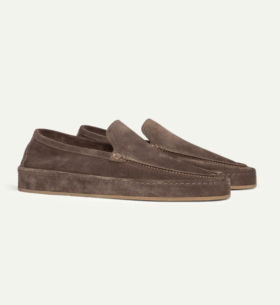 Montarello Men's Suede-Look Loafers