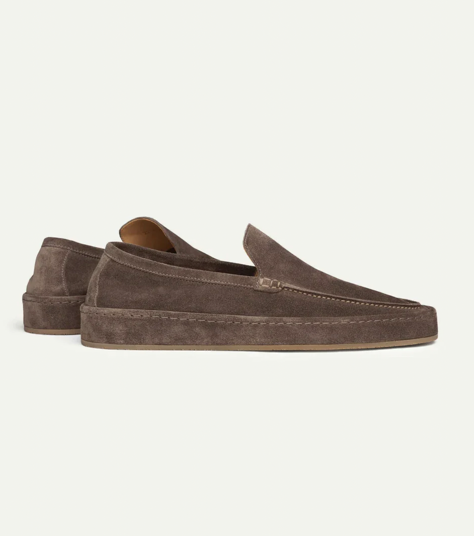 Montarello Men's Suede-Look Loafers