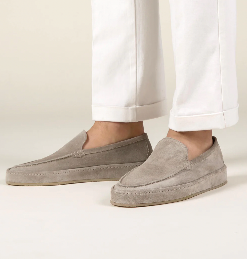 Montarello Men's Suede-Look Loafers