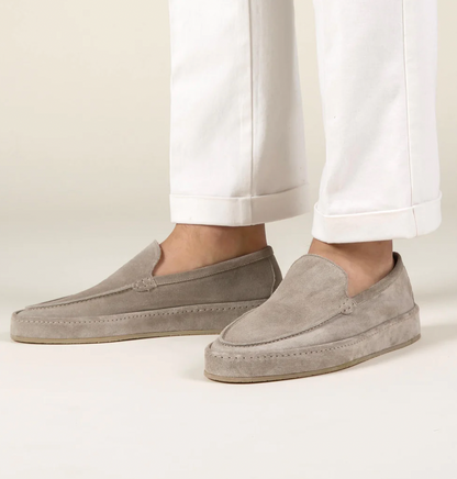 Montarello Men's Suede-Look Loafers