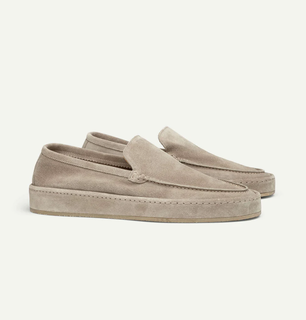 Montarello Men's Suede-Look Loafers