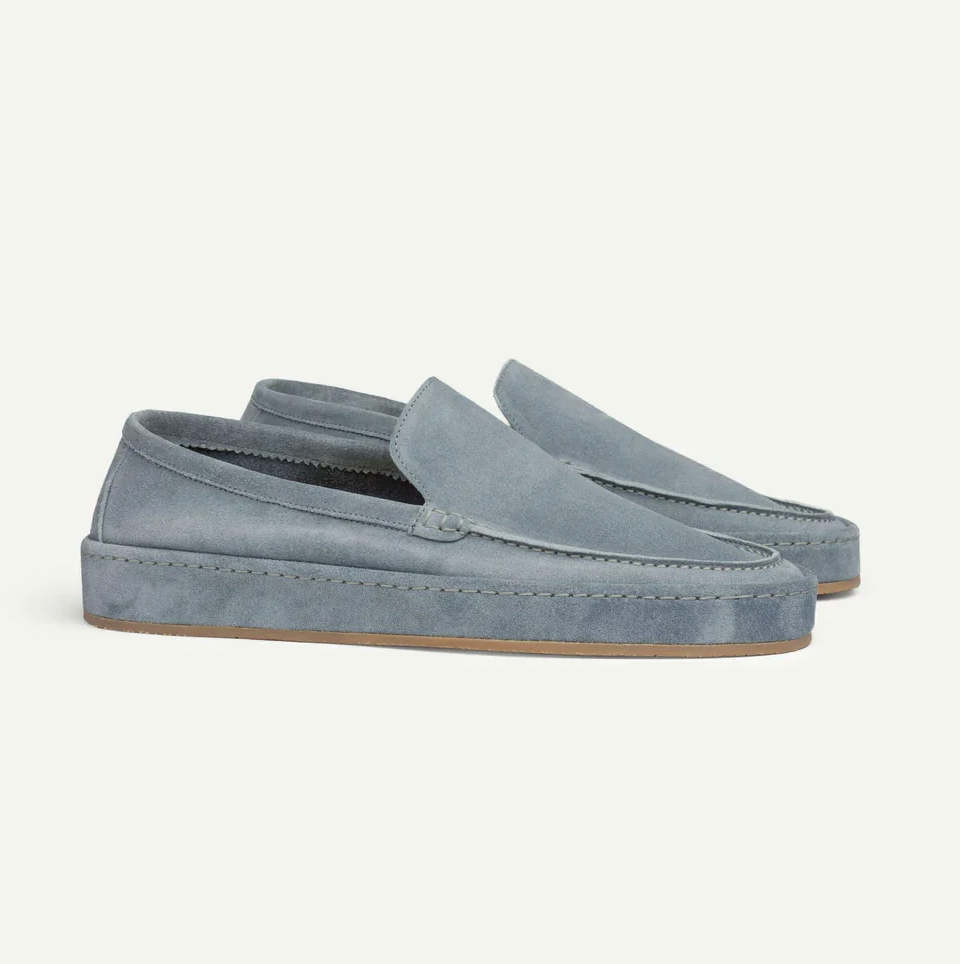 Montarello Men's Suede-Look Loafers