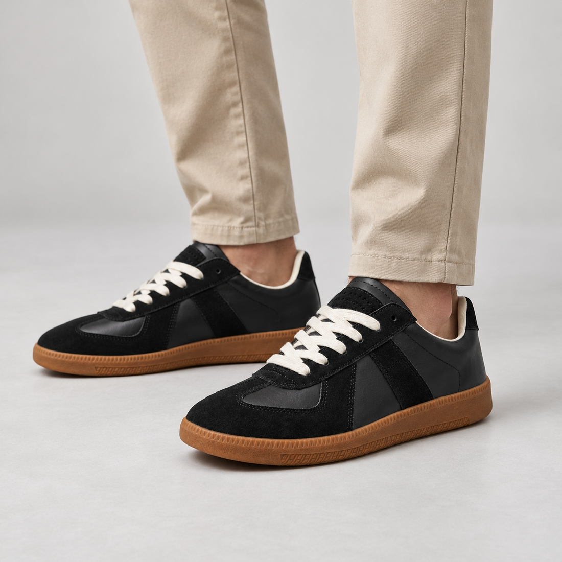 Montarello Men's Comfort Lace-Up Lightweight Casual Sneakers