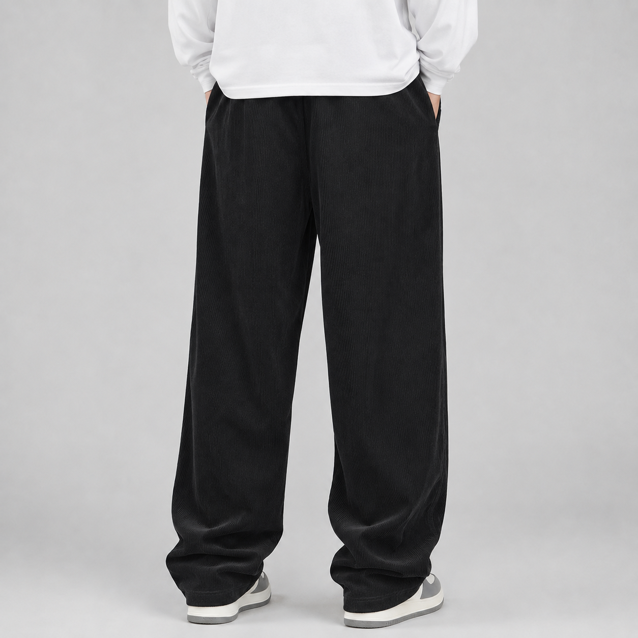 Montarello Men's Corduroy Trousers Wide Leg