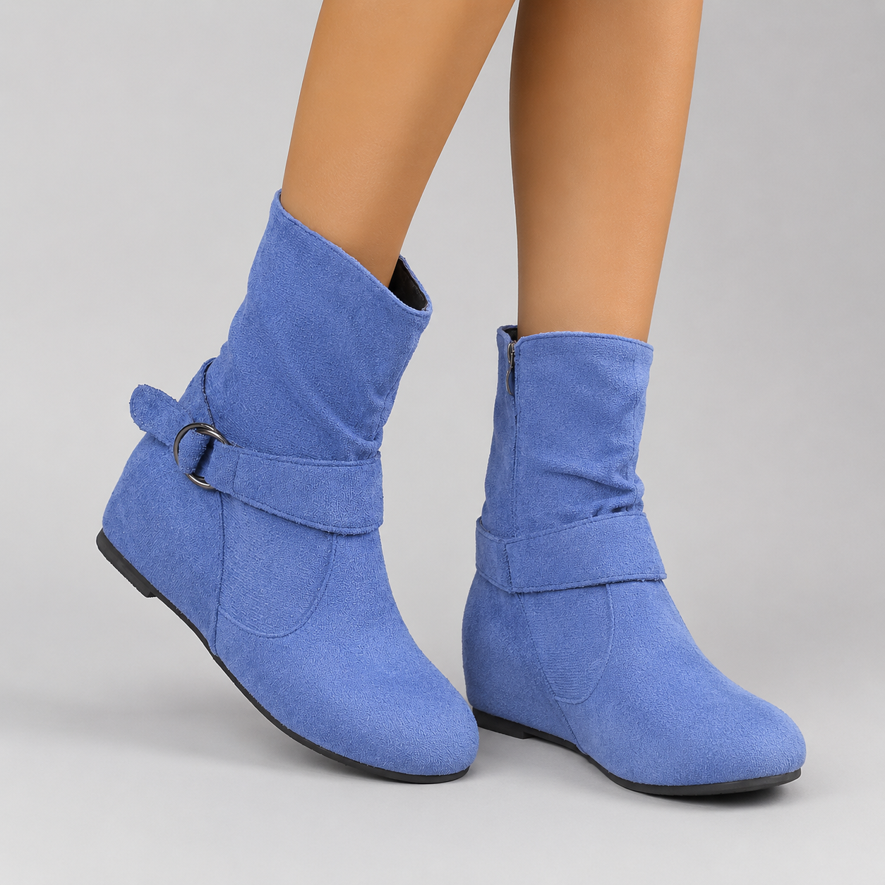 Montarello Women's Slouch Boots Ankle