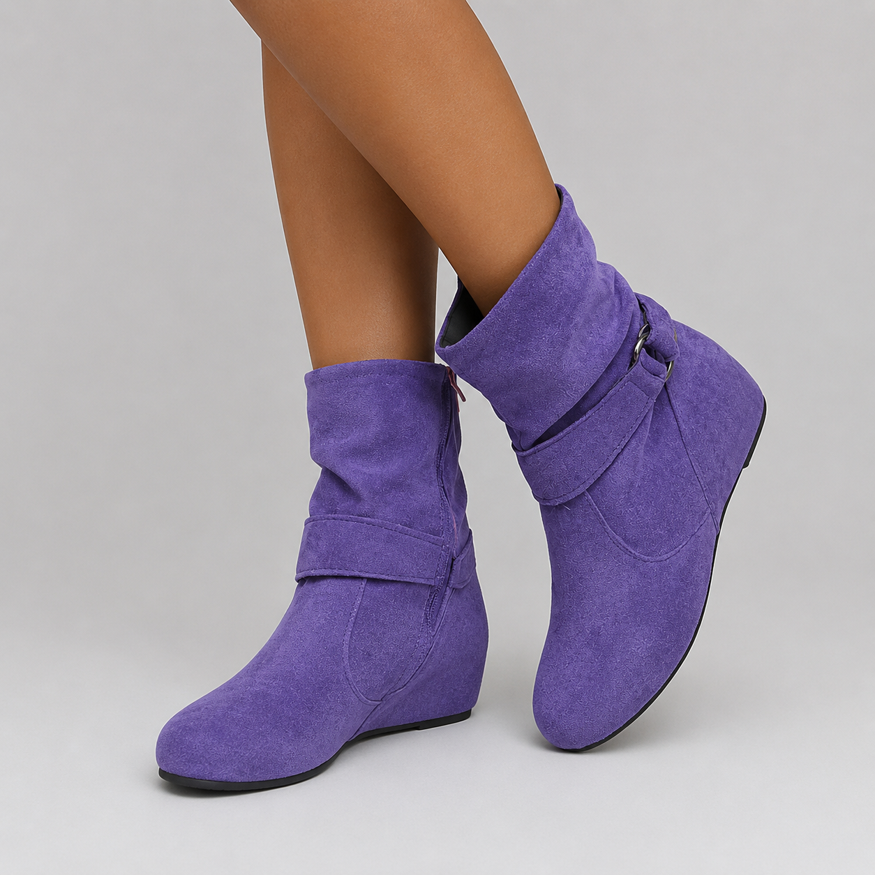 Montarello Women's Slouch Boots Ankle
