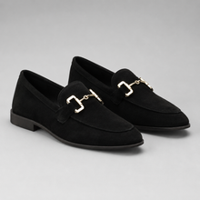 Montarello Men's Suede-Look Horsebit Slip-On Loafers