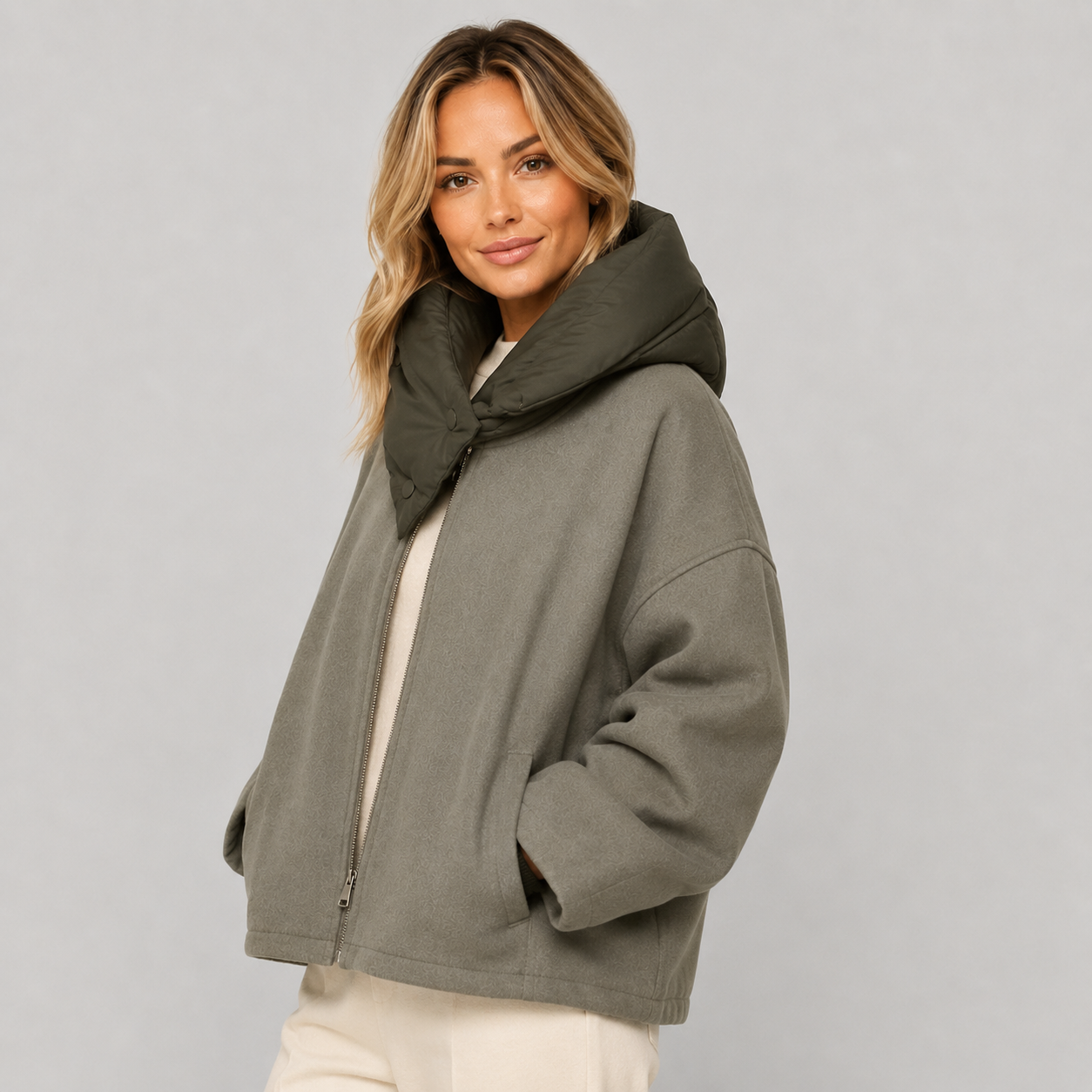Montarello Women's Padded Jacket Oversized Hooded