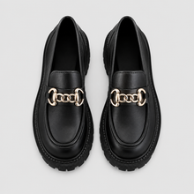 Montarello Women's Platform Loafers with Block Heel