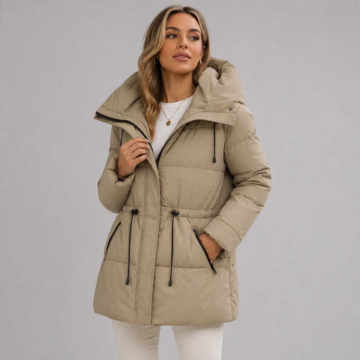 Montarello Women's Parka Jacket Padded Hooded
