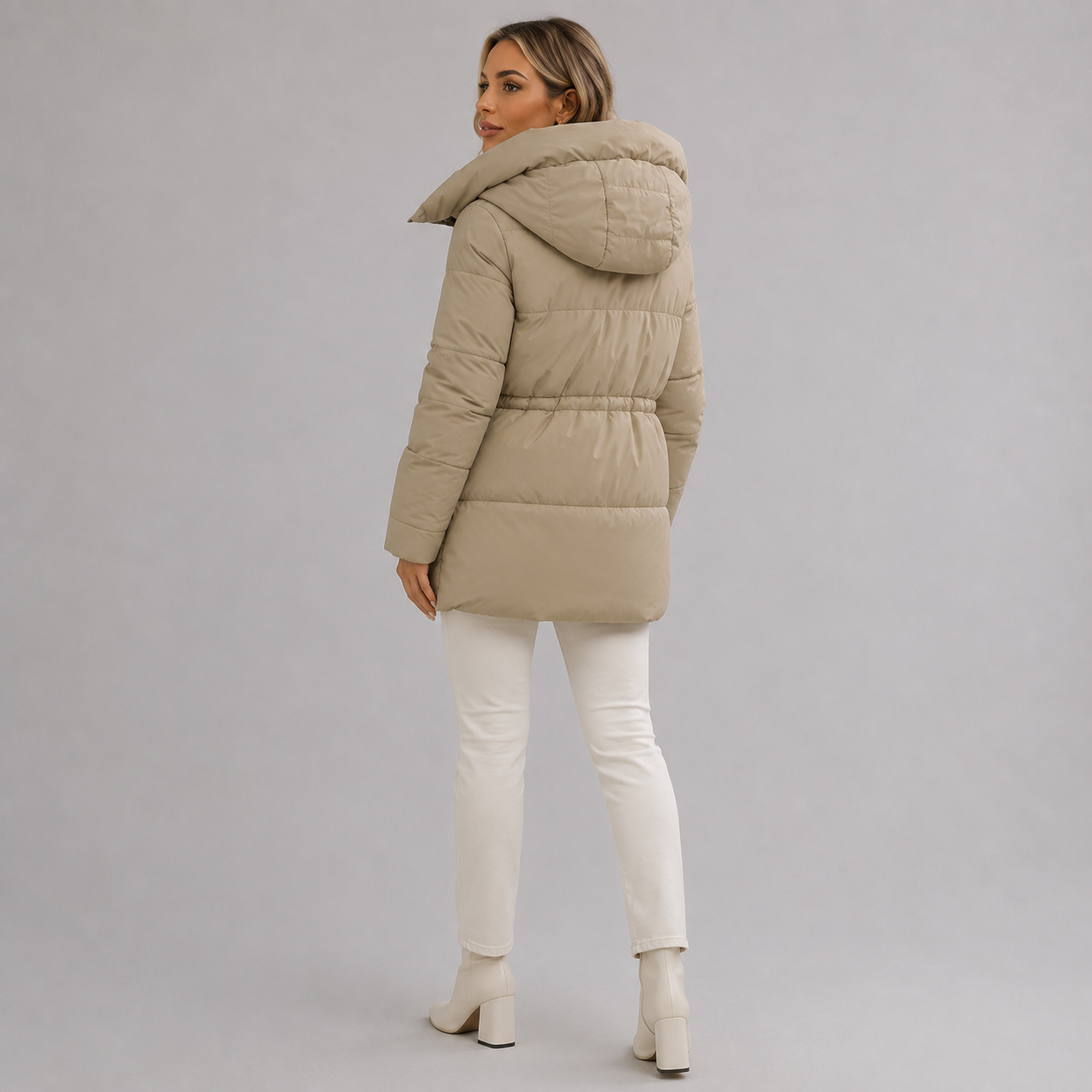 Montarello Women's Parka Jacket Padded Hooded