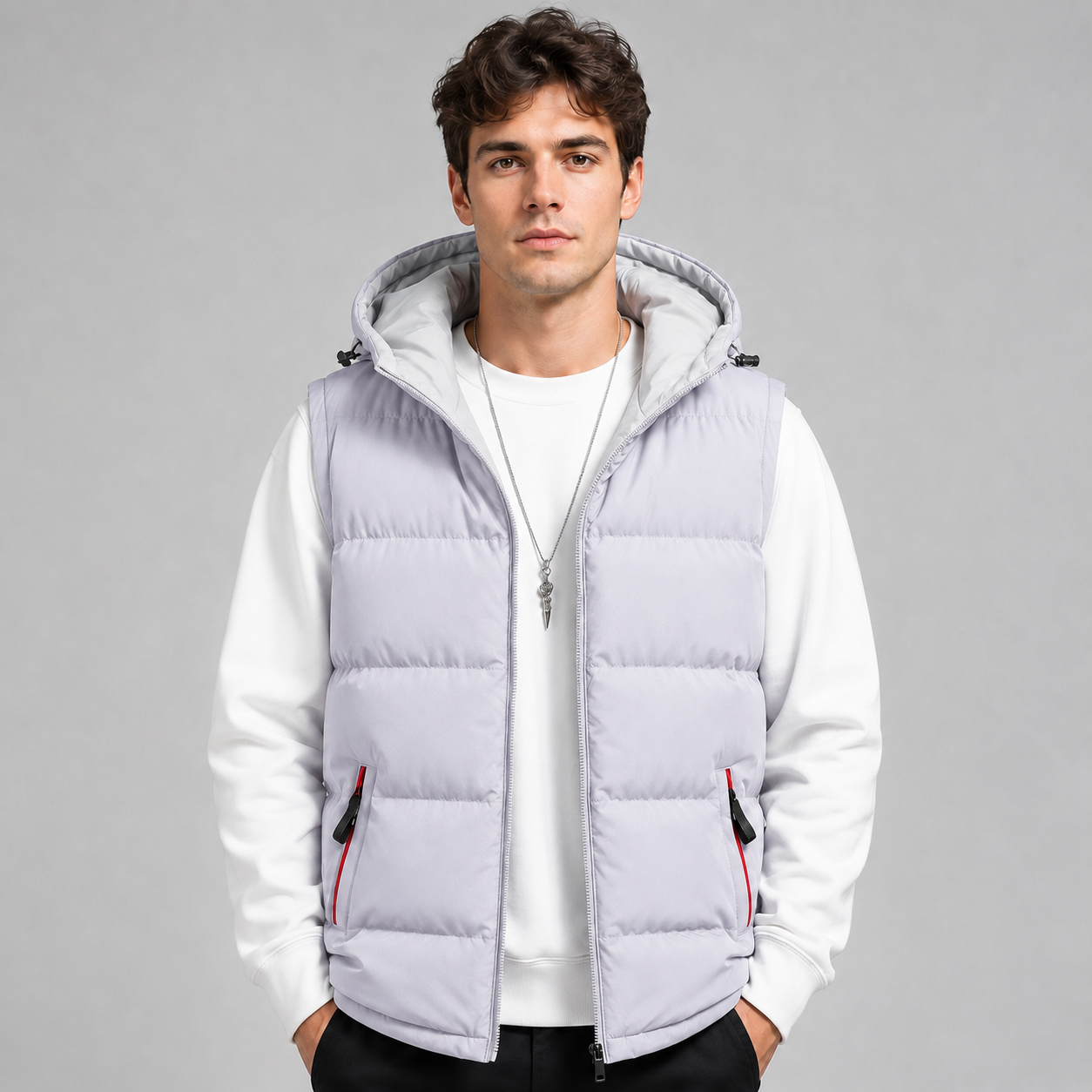 Montarello Men's Gilet Hooded Padded Bodywarmer