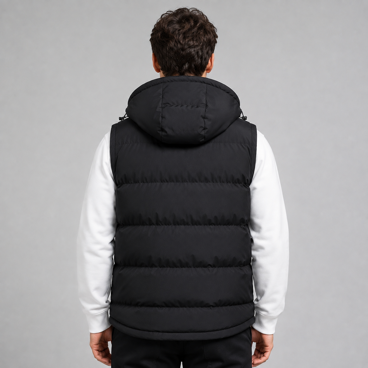 Montarello Men's Gilet Hooded Padded Bodywarmer