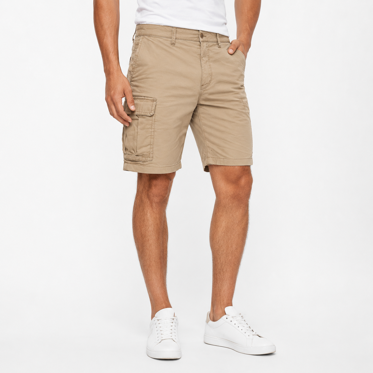 Montarello Men's Utility Cargo Multi-Pocket Lightweight Summer Shorts