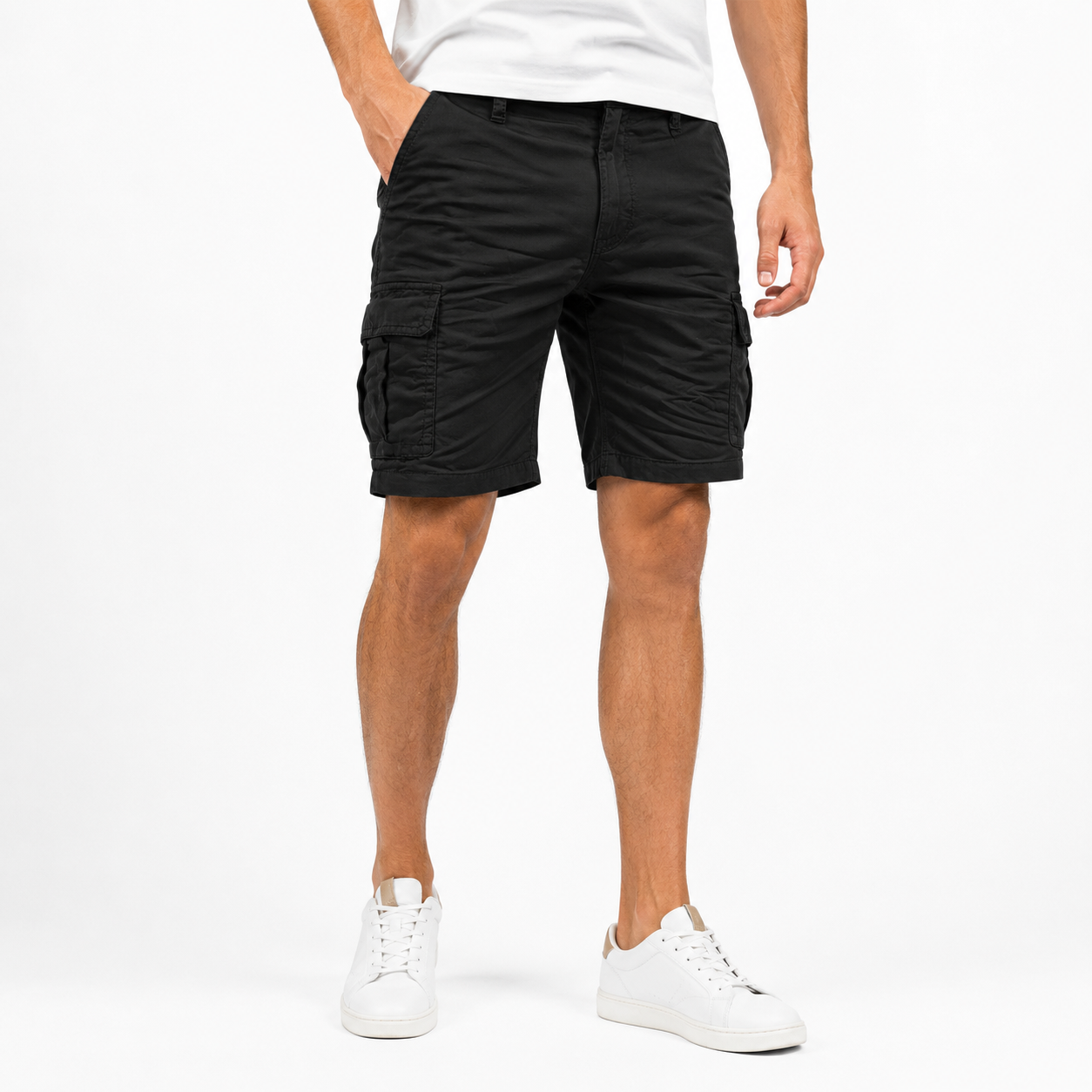 Montarello Men's Utility Cargo Multi-Pocket Lightweight Summer Shorts