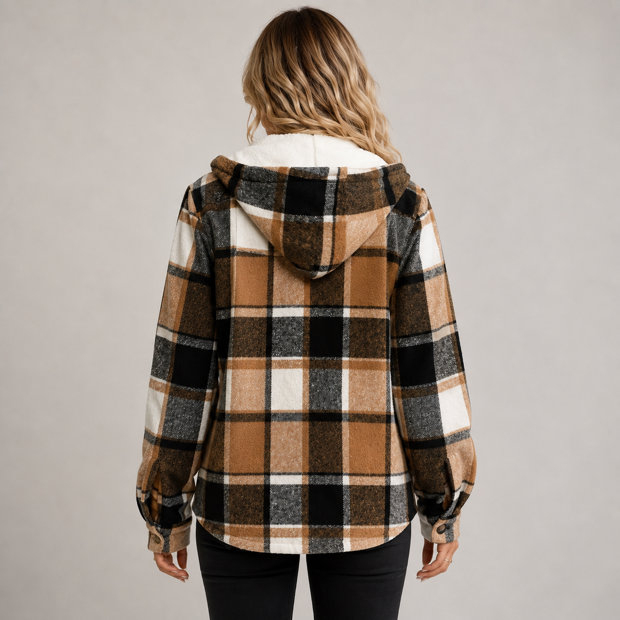Montarello Women's Hooded Fleece Coat