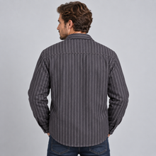Surchemise homme Montarello à carreaux en flanelle doublée polaire