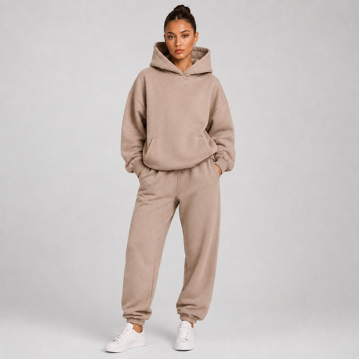 Montarello Women's Tracksuit Set Oversized Hoodie and Joggers