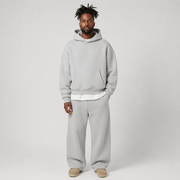 Montarello Men's Tracksuit Set Hoodie and Joggers Regular Fit
