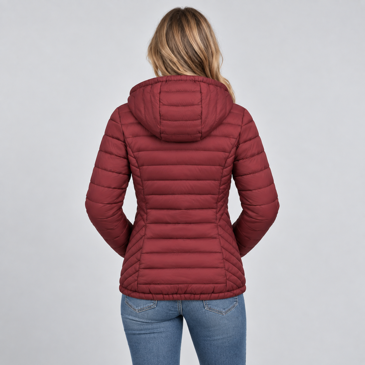 Veste matelassée à capuche pour femme Montarello, légère, manteau de ville