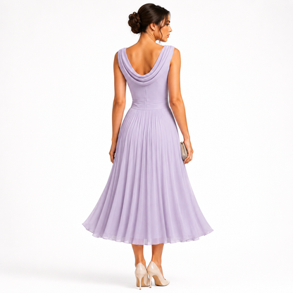 Montarello Women's Pleated Midi Dress