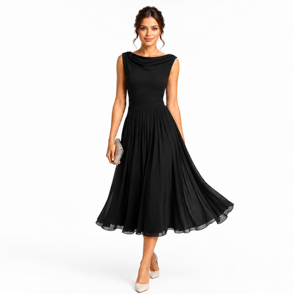 Montarello Women's Pleated Midi Dress