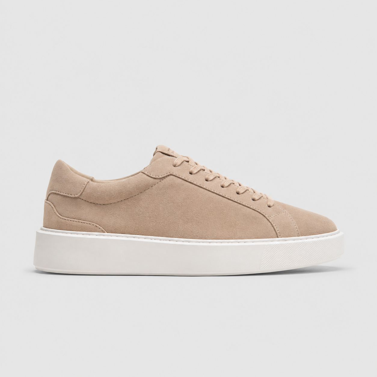 Montarello Men's Trainers Suede-Look Low Profile