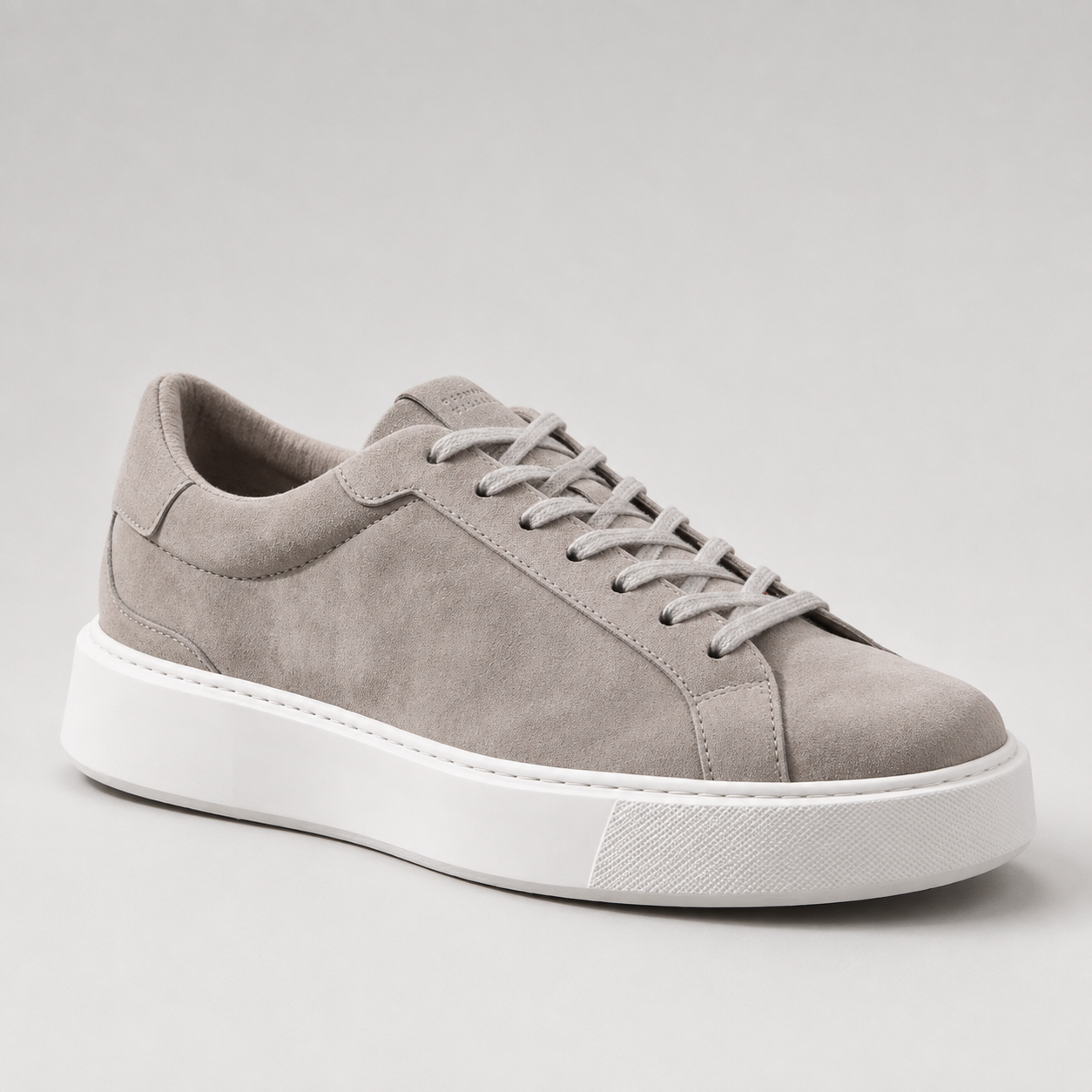 Montarello Men's Trainers Suede-Look Low Profile