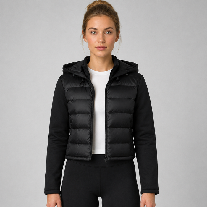Montarello Women's Puffer Jacket Hooded Lightweight Zip Up