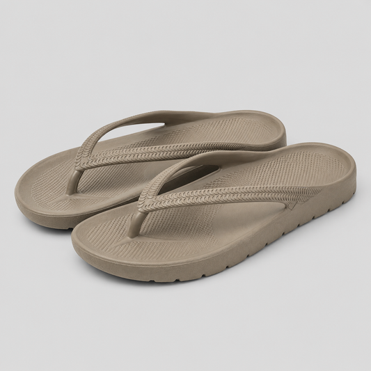 Montarello Women's Cushioned Arch Support Thong Sandals