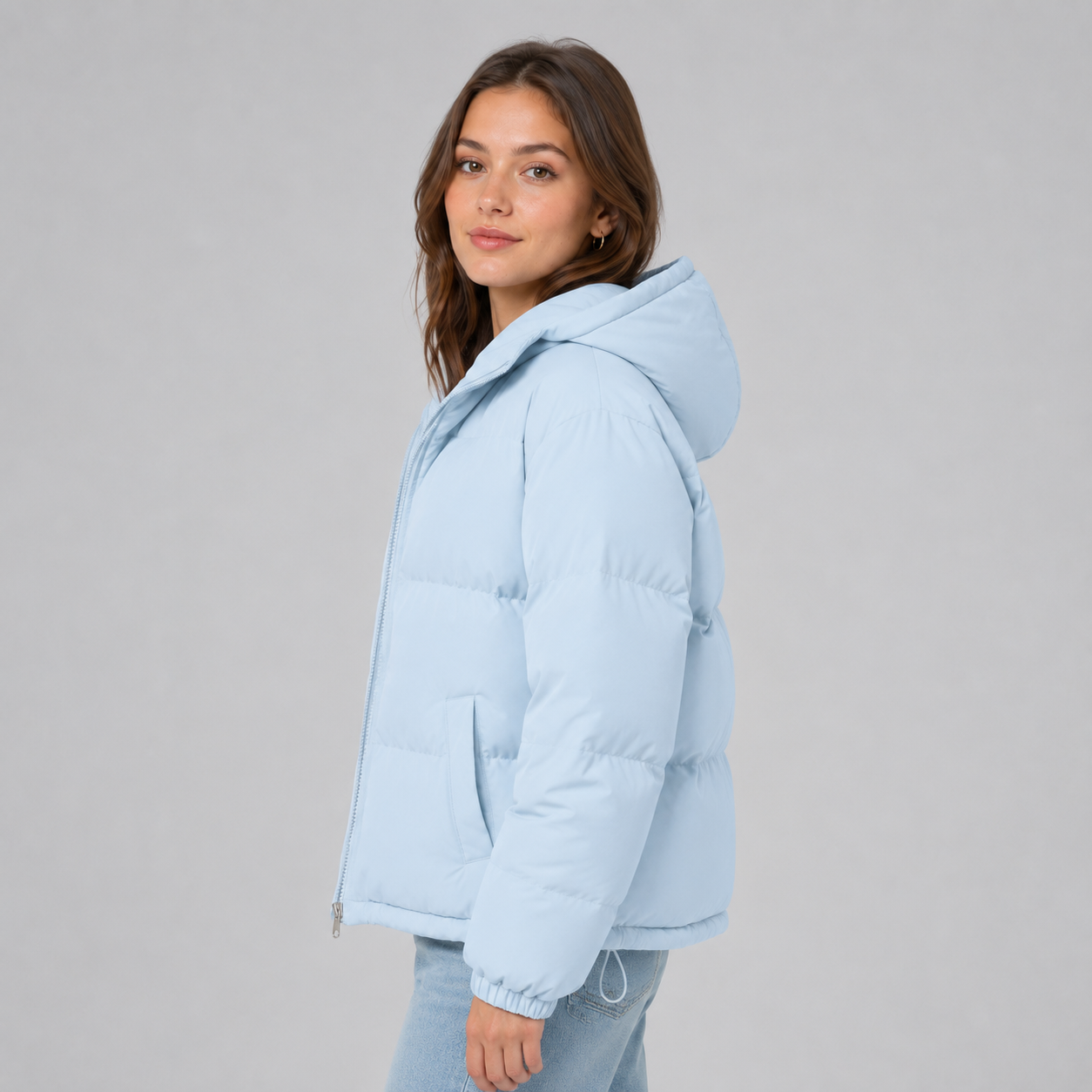 Montarello Unisex Hooded Cotton Puffer Jacket