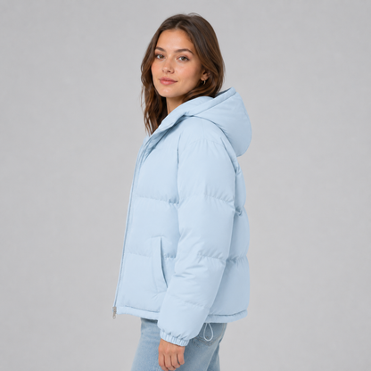 Montarello Unisex Hooded Cotton Puffer Jacket