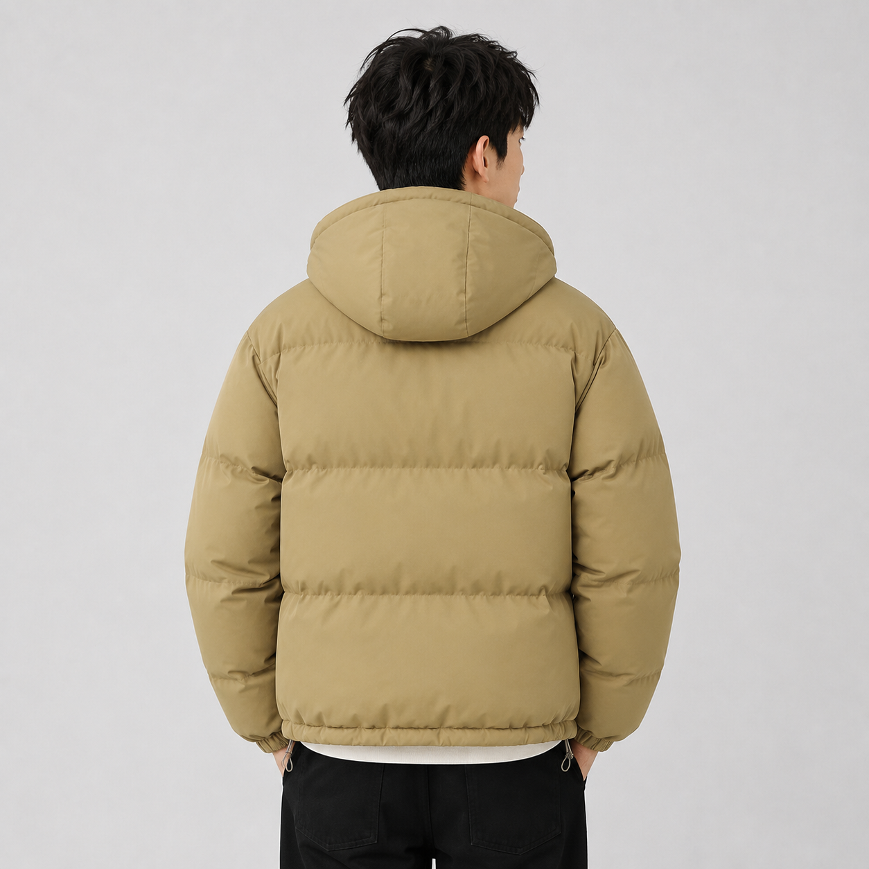 Montarello Unisex Hooded Cotton Puffer Jacket