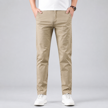 Montarello Men's Slim Fit Work Trousers with Straight Leg