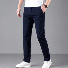 Montarello Men's Slim Fit Work Trousers with Straight Leg