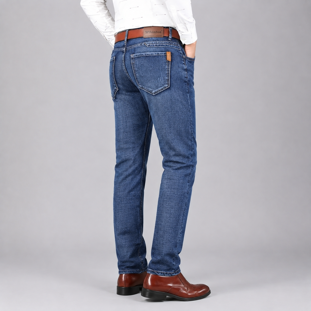 Montarello Men's Slim Fit Denim Jeans