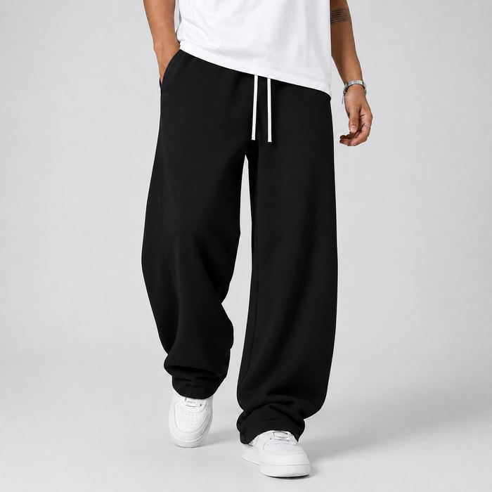 Montarello Men's Jogger Trousers with Drawstring Waist