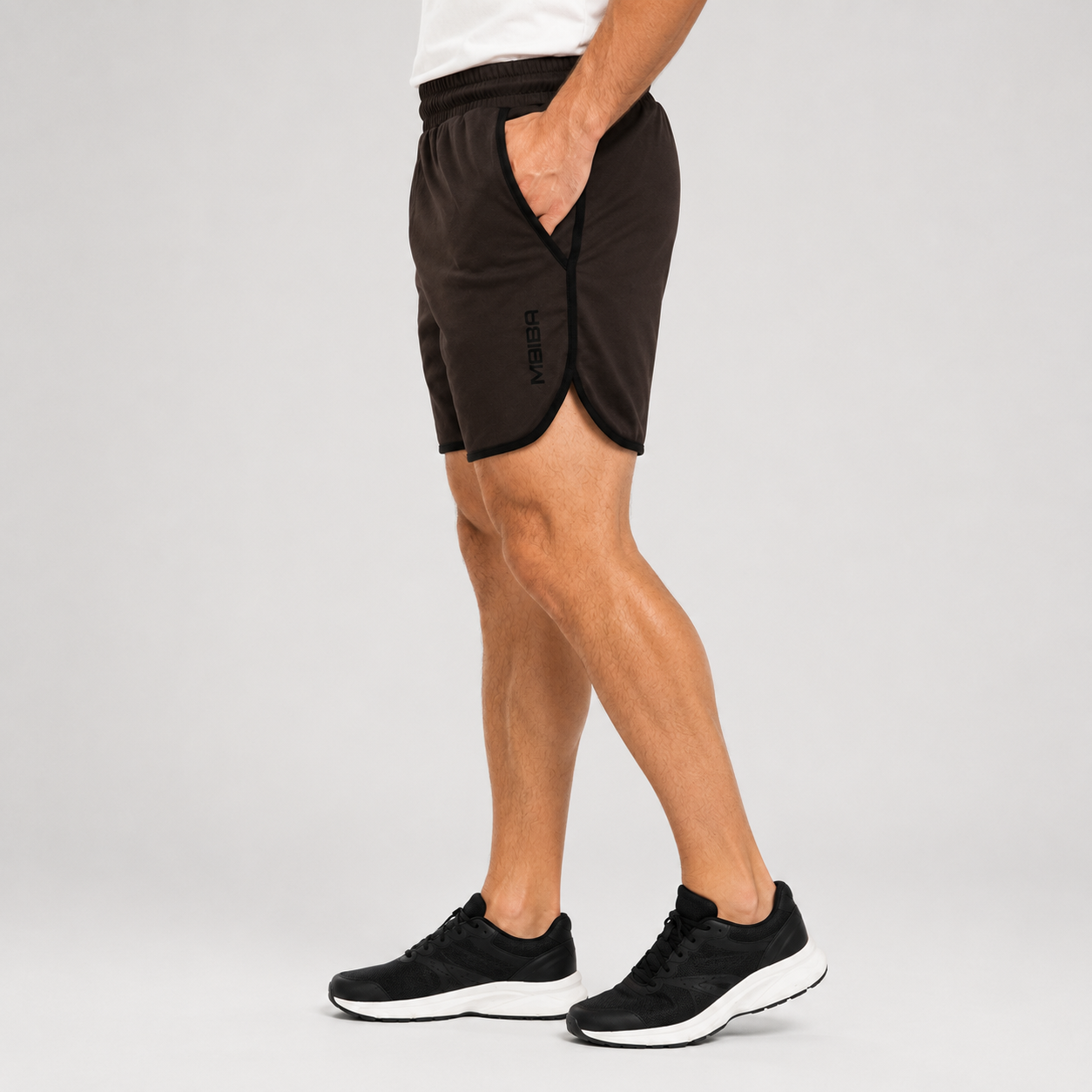Montarello Men's Lightweight Athletic Gym Shorts with Pockets