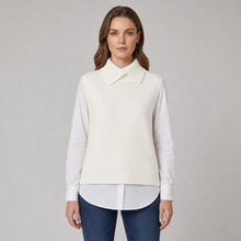 Montarello Women's Sweater Vest Roll Neck Sleeveless