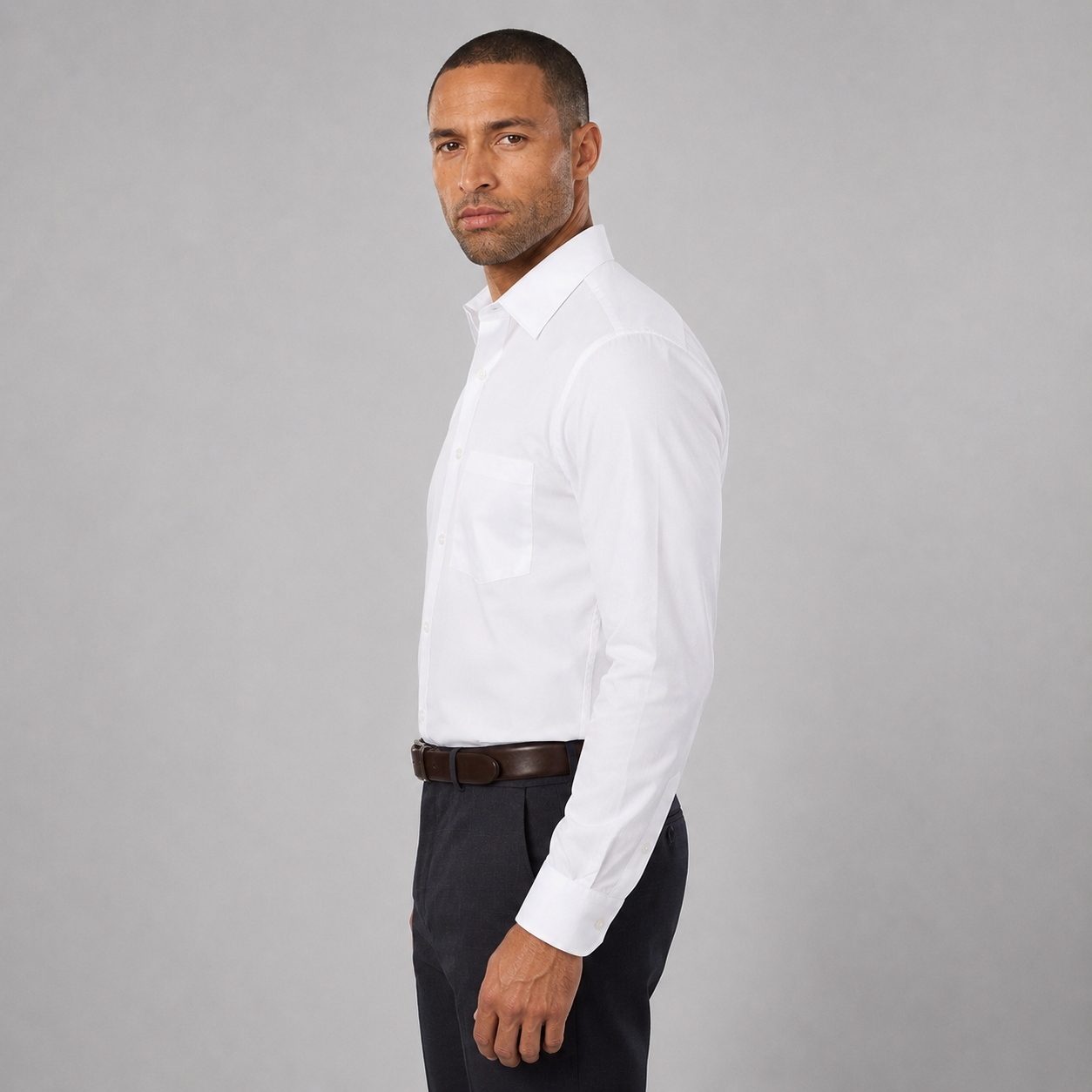 Montarello Men's Formal Shirt Long Sleeve
