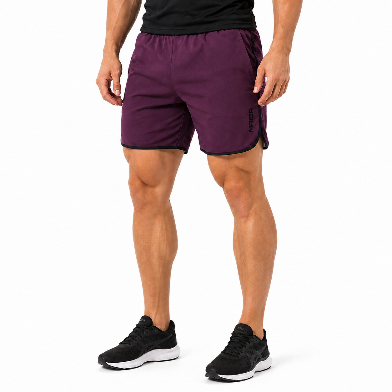 Montarello Men's Lightweight Athletic Gym Shorts with Pockets