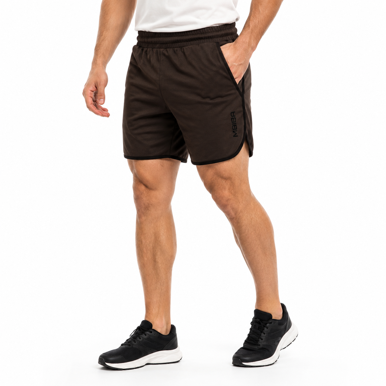 Montarello Men's Lightweight Athletic Gym Shorts with Pockets